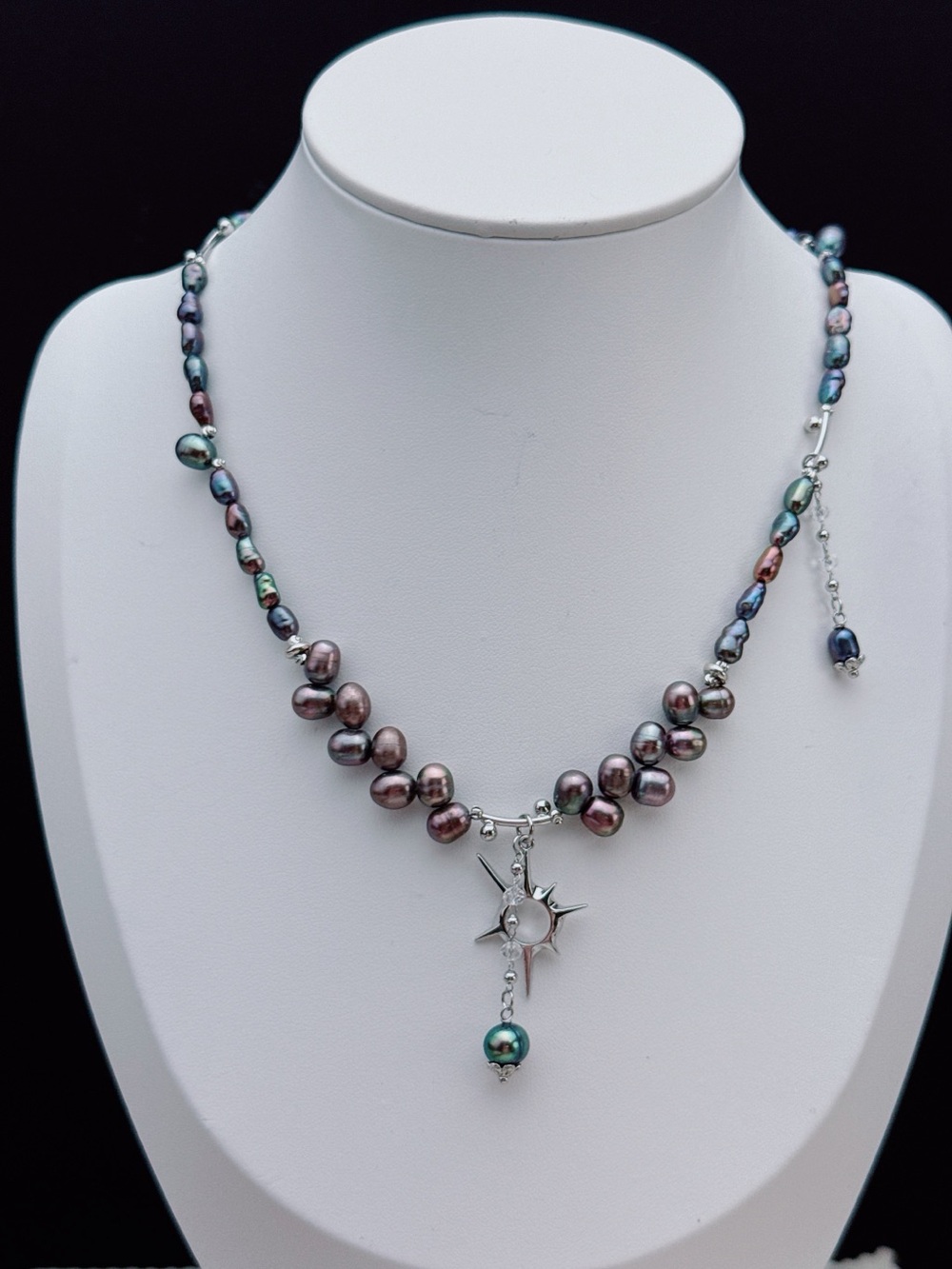 26X518 Handmade Freshwater Pearl Dainty Necklace 16+2”